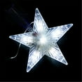 thumbnail image 1 of ZZkhGO Color Changing Star Christmas Tree Light, LED Pentagonal Tree Topper Light, Plug-in Holiday Decoration Light for Home, 1 of 2