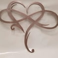 thumbnail image 1 of ZZkhGO Eternal Wrought Iron Heart, Metal Wall Art Infinity Decor, Hand-Forged Steel Wall Hanging Sculpture for Living Room Bedroom Office, 1 of 1