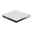 thumbnail image 1 of ZZkhGO External DVD Drive, USB 3.0 Type-C CD DVD Rewriter, Portable DVD Burner for Laptop Desktop PC, 1 of 3
