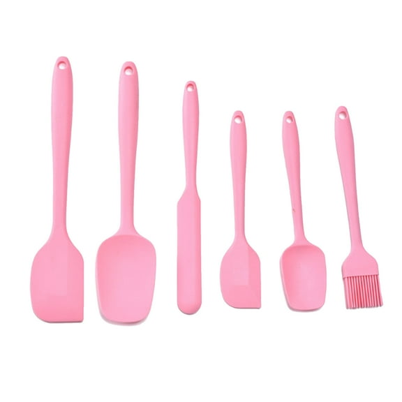 ZZkhGO Heat Resistant Silicone Spatula Set, High Temperature Kitchen Utensils Up to 600°F, Non-Stick Dishwasher Safe BPA-Free Spatulas for Baking Mixing Cooking