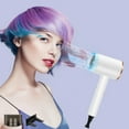 thumbnail image 1 of ZZkhGO High Power Ionic Hot Wind Comb Hair Dryer, 800W Low Radiation Salon Blowing Comb with Intelligent Temp Control, Fast Drying Styling Tool for Home Travel, White, 1 of 7