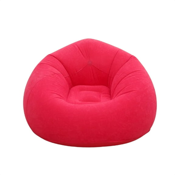 ZZkhGO Inflatable Football Sofa Chair, Portable Lounge Couch with Stool, Home Leisure Entertainment Seating for Indoor Outdoor