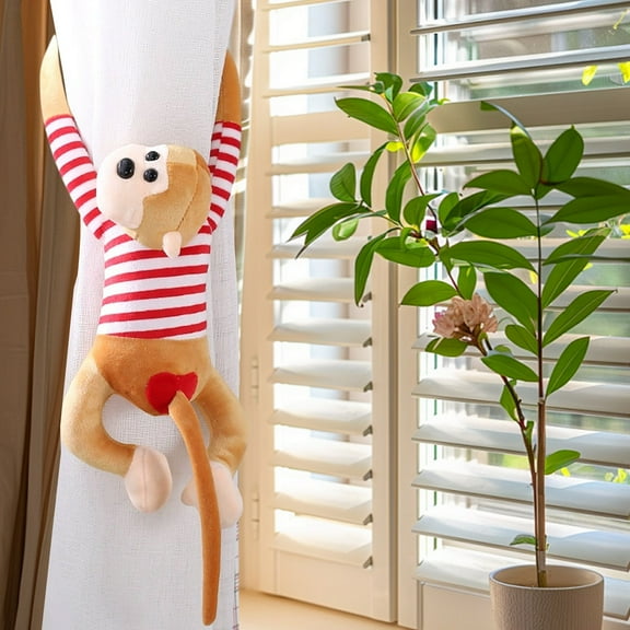 ZZkhGO Long Arm Monkey Toys 50cm, Children's Monkey Dolls with Hanging Loop, Cotton Plush Toys for Creative Play and Home Ornaments