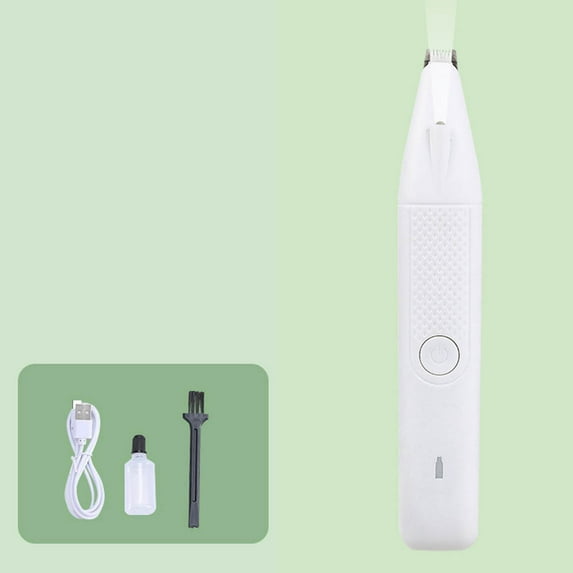 ZZkhGO Low Noise Pet Grooming Trimmer, USB Rechargeable Dog Paw Hair Shaver, Safe Claw Clipper for Long Hair Cats Small Animals