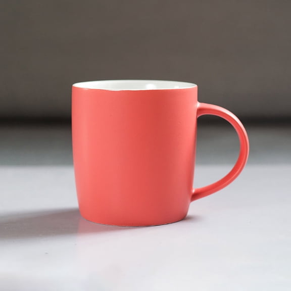 ZZkhGO Matte Color Mug, Ceramic Coffee Cup with Hidden Message, Microwave Safe Humor Mug for Office Home