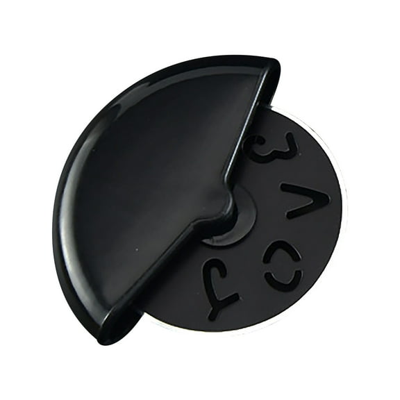 ZZkhGO Mini Pizza Cutting Wheel Tool, Removable Portable Pizza Cutter Spatula, Handheld Kitchen Tool for Sandwiches Pastries Snacks