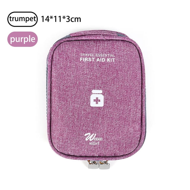 ZZkhGO Portable Emergency First Aid Kit, Lightweight Survival Medical Kit, Organized Storage Bag for Home Outdoor Travel