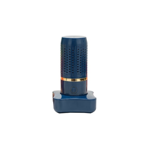 ZZkhGO Portable Fruit Vegetable Cleaner, Titanium Food Purifier for Deep Cleaning Residues, Waterproof Cordless Produce Washing Machine for Home Kitchen, Blue