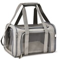 thumbnail image 1 of ZZkhGO Portable Pet Transport Box, Soft Carrier for Cats Dogs, Easy Clean Travel Bag for Adventures, 1 of 1