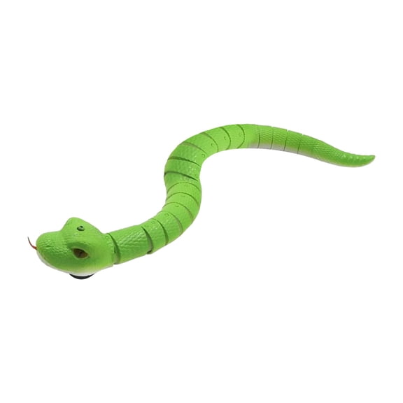 ZZkhGO Realistic RC Rattlesnake, Remote-Controlled Snake Toy with Sound and Light, Lifelike Slithering Motion for Thrilling Play, Educational Reptile Toy for Indoor Outdoor