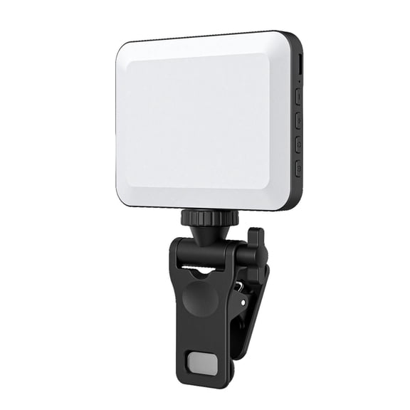 ZZkhGO Rechargeable LED Phone Light, Clip On Selfie Video Light for Phone Camera, Adjustable 3 Mode Light for Vlog Live Stream