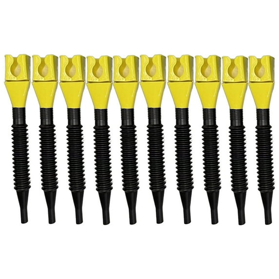 ZZkhGO Retractable Auto Fuel Funnel, Flexible Plastic Draining Tool, Snap Lock Funnel for Oil Change Fluids