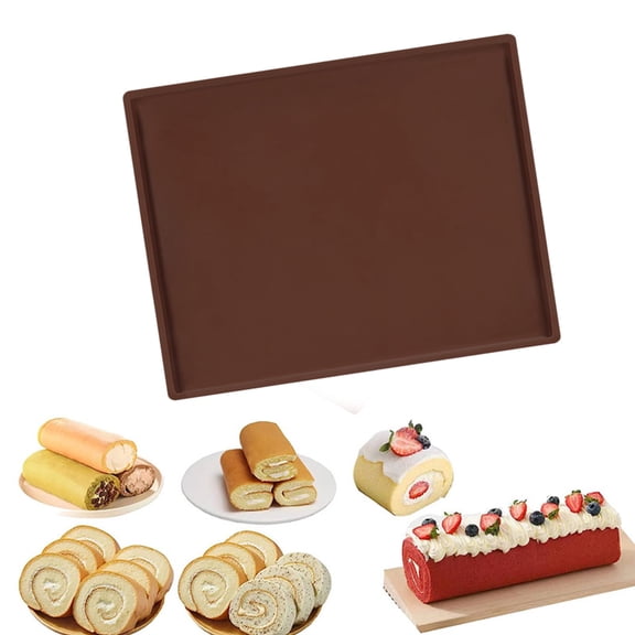 ZZkhGO Silicone Baking Mat, Heat Resistant Non-Stick Oven Liner, Reusable Cookie Sheet Pan Liner for Pastry Drying Fruit
