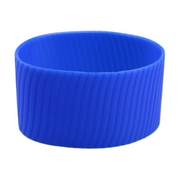 ZZkhGO Silicone Mug Sleeve, Reusable Heat Resistant Cup Cover, Insulated Beverage Protector for Hot Cold Drinks Glass Bottle