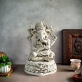 thumbnail image 1 of ZZkhGO Southeast Asian Buddha Resin Statue, Wealth Deity Figurine Craft, Handmade Cultural Decor for Home Office, 1 of 5