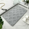 thumbnail image 1 of ZZkhGO Thickened Bathroom Floor Mat, Plush Absorbent Toilet Rug, Non Slip Soft Bedroom Carpet Door Mat for Home, 1 of 6