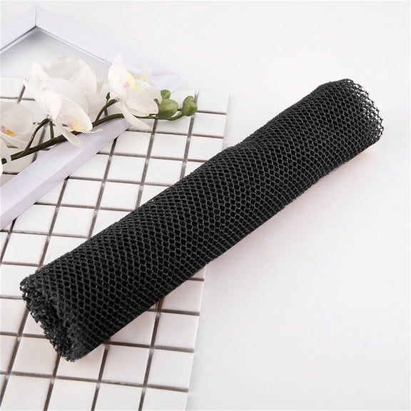 ZZkhGO Tool Shower Towel Exfoliating Net, Removable Long Handle Back Scrubber, Body Scrubber for Dead Skin Removal Bath