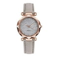 thumbnail image 1 of ZZkhGO Women Bracelet Watch Set, Flower Leather Strap Quartz Wristwatch, Casual Fashion Jewelry Timepiece for Ladies, 1 of 1