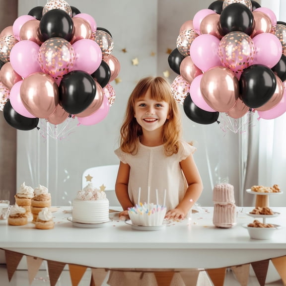 ZZkhGo 30pcs Balloon Set Colorful Latex Party Decoration Helium Inflatable for Birthday Wedding Baby Shower Event Holiday Arrangement Barbecue Outdoor Indoor Gift