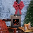 thumbnail image 1 of ZZkhGo 50cm Big Christmas Bow Indoor Outdoor Patio Holiday Scene Setup Home Festival Decor Red Pink, 1 of 7