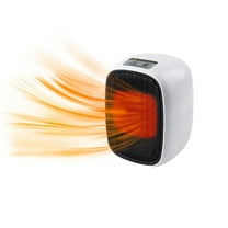 ZZkhGo Battery Powered Heater Heater and Fan Combo Portable 500W Heater Electric Warmer Warm &Cool Fan Heating Winter Heater
