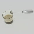 thumbnail image 1 of ZZkhGo Handheld Electric Milk Frother Battery Powered Stainless Whisk Coffee Frother Portable 19.5cm Foam Maker for Latte Cappuccino, 1 of 6