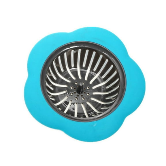 ZZkhGo Kitchen Water Sink Strainer Cover Floor Plug Bath Catcher 11.5x3.9 cm PP Plastic Drain Stopper Home Bathroom Laundry Random Color