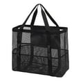 thumbnail image 1 of ZZkhGo Large Capacity Storage Bag Transparent Mesh Toy Storage Bag Swimsuit Miscellaneous Crossbody Bag Beach Bag, 1 of 6