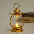 thumbnail image 1 of ZZkhGo Mini LED Lantern Oil Lamp Christmas String Light Small Battery Ornament Holiday Night Light Decorative Hanging Accent 1pc, 1 of 7