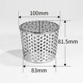 thumbnail image 1 of ZZkhGo PVC Pipe Sewer Insert 304 Stainless Steel Roof Floor Drain Mouse Proof Filter Screen Cover Water Drainage Rustproof Easy Install Residential Commercial, 1 of 6