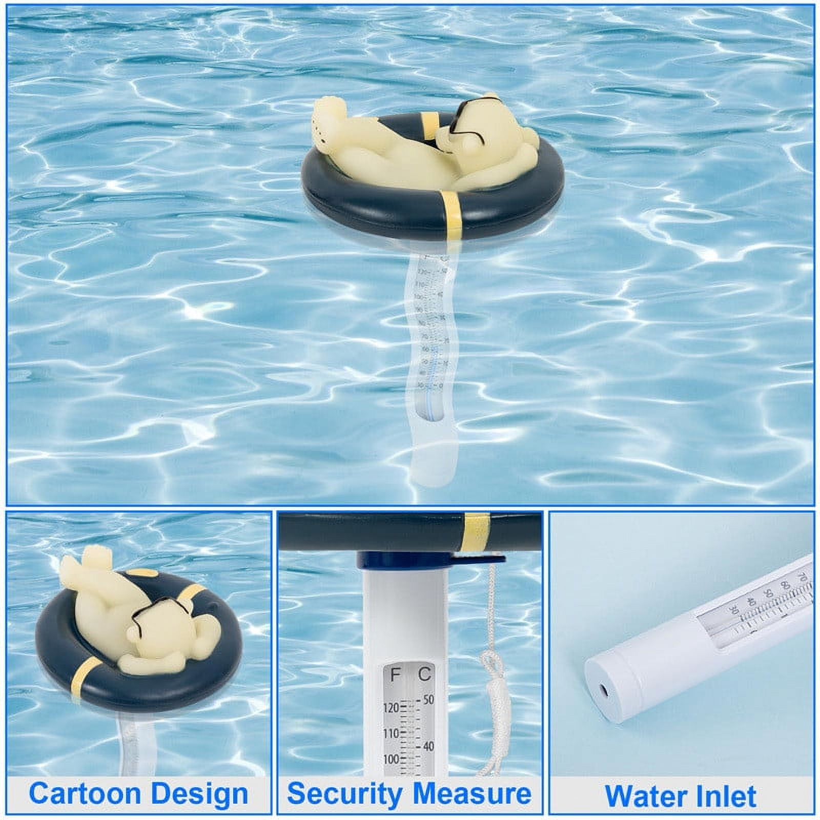 ZZkhGo Pool Thermometers Premium Water Thermometers Pool Spa Parts ...