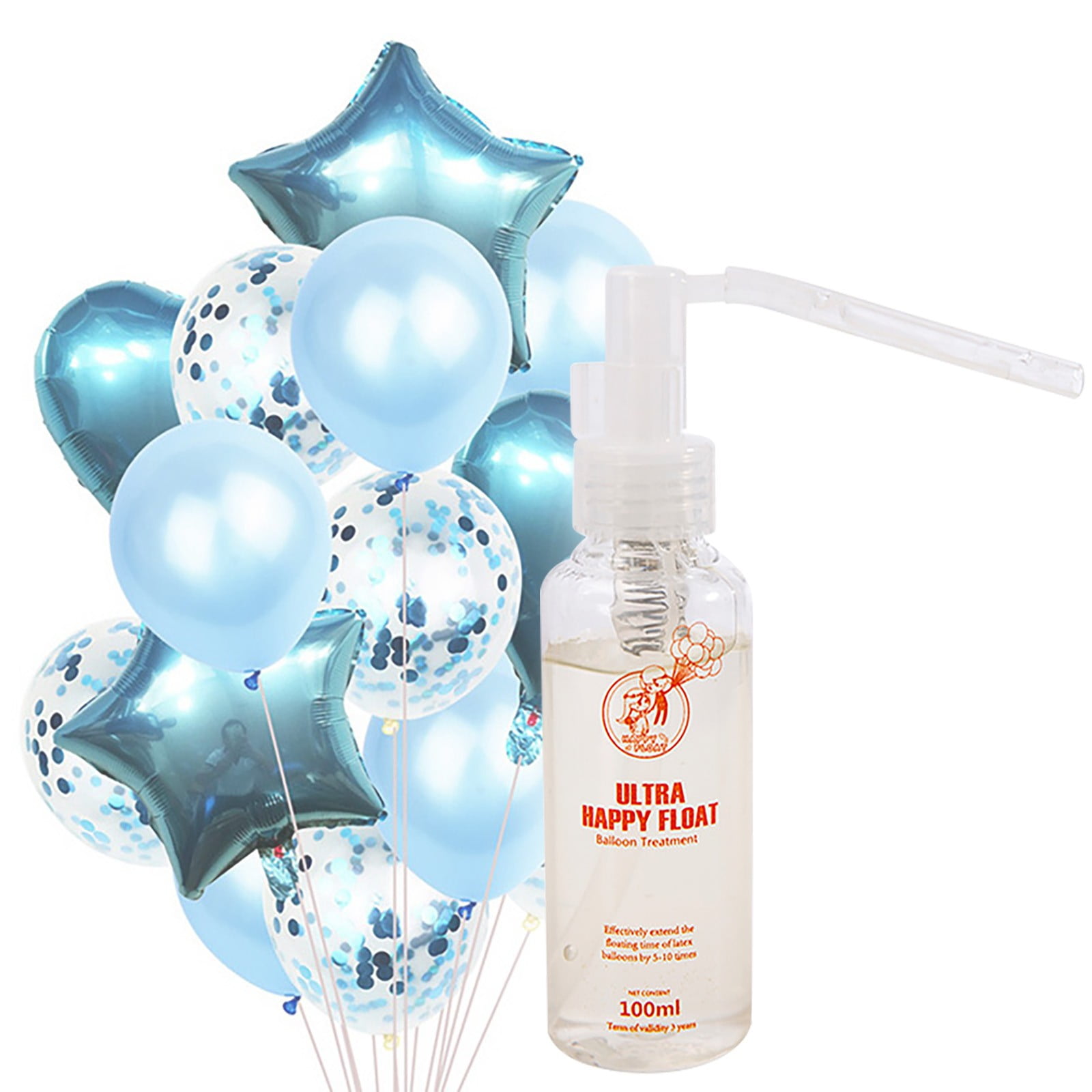 ZZkhGo Reduced Price 100ml Helium Birthday Wedding Floating Buoyancy Increases Floating Time Helium Protection Liquid Reduced Price