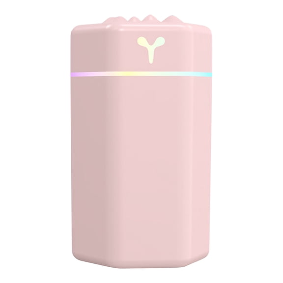 ZZkhGo USB-Powered Humidifier Portable Desktop 260ML Water Tank with Ambient Night Light Quiet Mist Sprayer