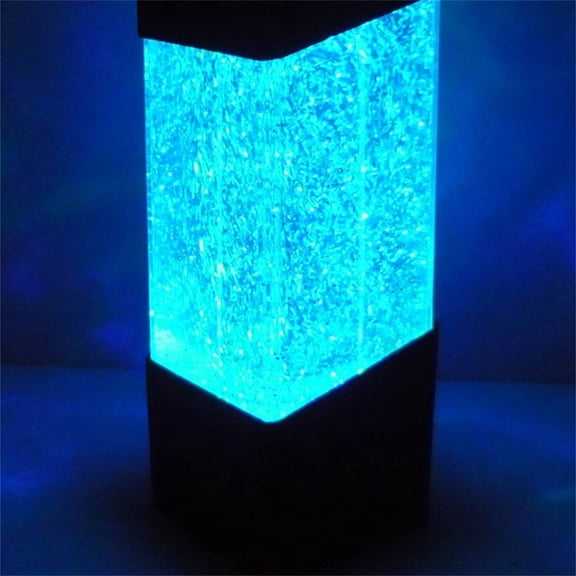 ZZkhGo Volcanic Jellyfish Lamp with LED Multi-Color Effect AA Battery Powered Compact Aquatic Decor or Night Light for Kids Room Easy Maintenance 23.5cm Tall