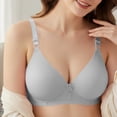 thumbnail image 1 of ZZwxWA Bras for Women Comfortable Wireless Push Up Bras Full Coverage Supportive Lift & Shape Everyday Bra, 1 of 5