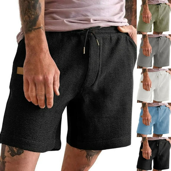 ZZwxWA Cargo Shorts for Men Holiday Gifts Workwear Shorts Pockets Breathable Holiday Beach Male Trousers Sports Elastic Pants Casual Quick-Dry Short Pants Cozy Style Loose Fit Printed Clothing