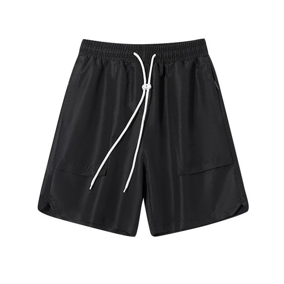 Brondbend Cargo Shorts for Men Holiday Gifts Workwear Shorts Pockets Breathable Holiday Beach Male Trousers Sports Elastic Pants Casual Quick-Dry Short Pants Cozy Style Loose Fit Printed Clothing