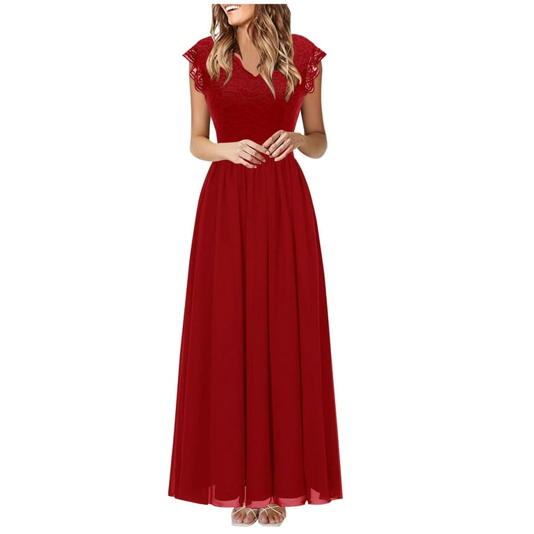 Cotton Sleeveless Solid Color Mini V Neck Patchwork Lace Skater Dresses Cotton Sleeveless Solid Color Mini V Neck Patchwork Lace Skater Dresses