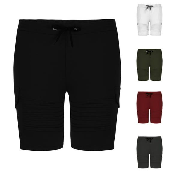 ZZwxWA Gym Shorts Casual Loose Fit Oversize Pants Pockets Summer Printed Clothing Workwear Male Short Pants Fashion Quick-Dry Shorts Trousers Sports Holiday Beach Elastic Clothing Pants