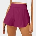 thumbnail image 1 of ZZwxWA High Waisted Athletic Running Shorts for Women Shorts High Split Quick Dry Gym Workout Shorts with Liner, 1 of 5