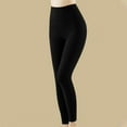 thumbnail image 1 of ZZwxWA High Waisted Leggings Ultra Soft Stretch Opaque Plus Size Yoga Leggings Winter Warm Pants for Workout Athletic, 1 of 6
