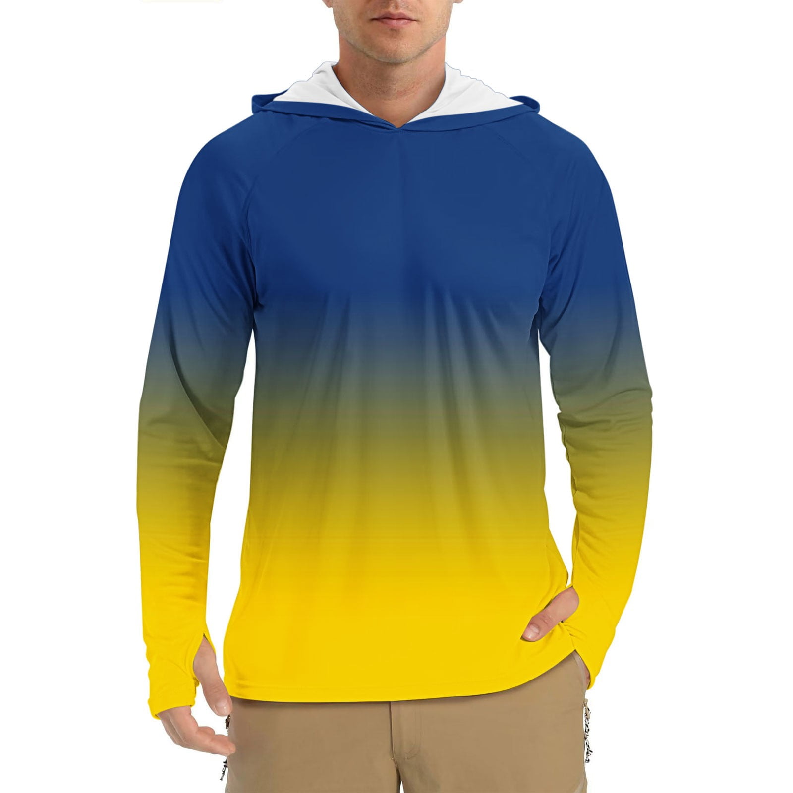 Men's Sun Protection Long Sleeve Half-Zip T-Shirt main image 0