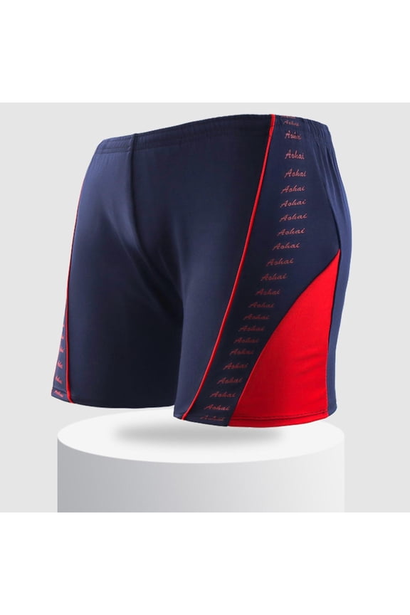 Men's Swim Shorts Compression Swimming Jammer Cool Dry Active Swimsuit Workout Shorts Sports Tights Holiday Elastic Trunks Festival Gift