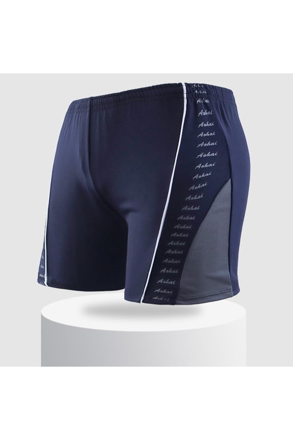 Men's Swim Shorts Compression Swimming Jammer Cool Dry Active Swimsuit Workout Shorts Sports Tights Holiday Elastic Trunks up to 45% Off