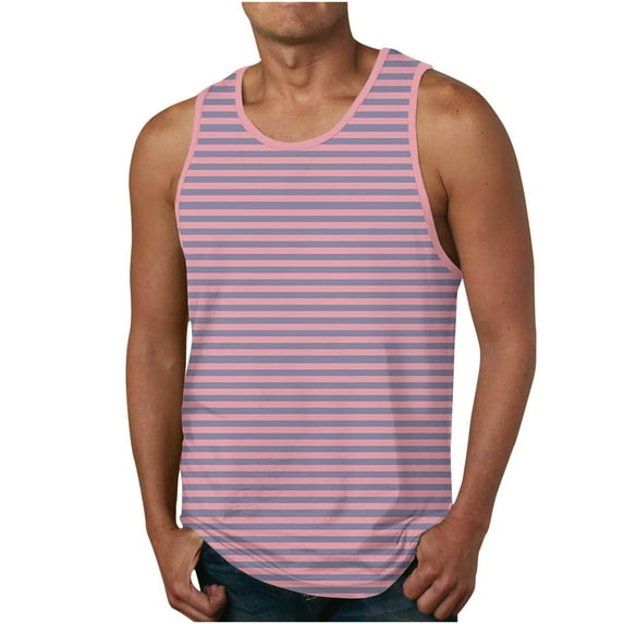 ZZwxWA Men's Undershirts Great Trucking Holiday Beach Blouse Male Plus Size Casual Sleeveless Clothing Sports Printed Tank Tops Oversize Quick-Dry Shirt Summer Cozy Style Crew Neck Tops