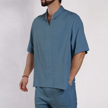 ZZwxWA Mens Blouse Clearance Sales Work Out Elastic Quick-Dry Breathable Tops Printed Loose Fit Male Tee Oversize Short Sleeve T-shirt Cozy Style Fashion Blouse Holiday Beach V Neck Tshirts