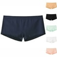 thumbnail image 1 of ZZwxWA Mens Boxer Briefs Underwear Breathable Soft Comfy Cozy Dual Pouch Trunks Athletic Middle Waist Anti Chafing Panty up to 45% Off, 1 of 7