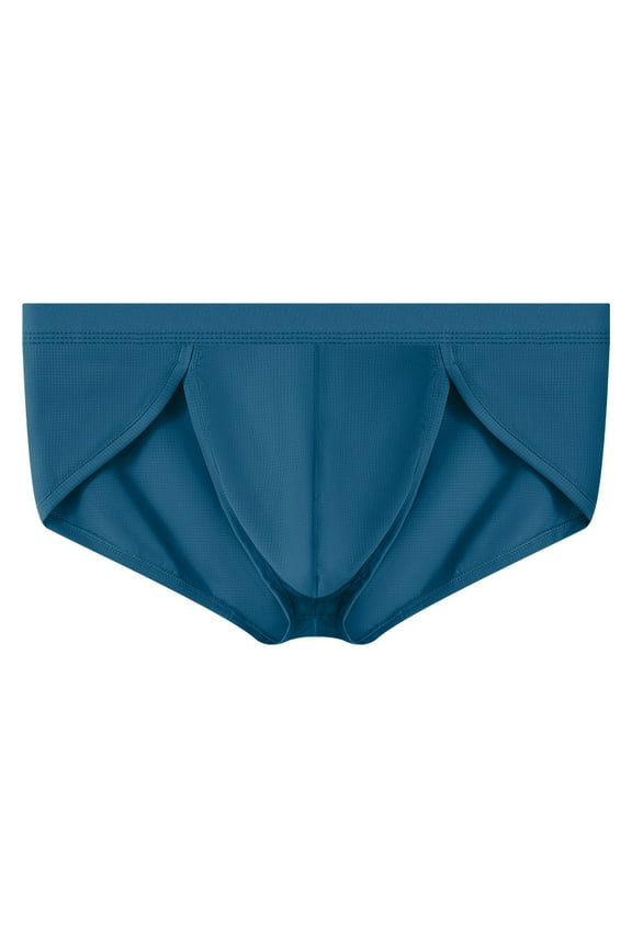 Mens Briefs Underwear Low Rise U-Shaped Pouch Comfortable Breathable Underpants Silky Touch Panty Sales