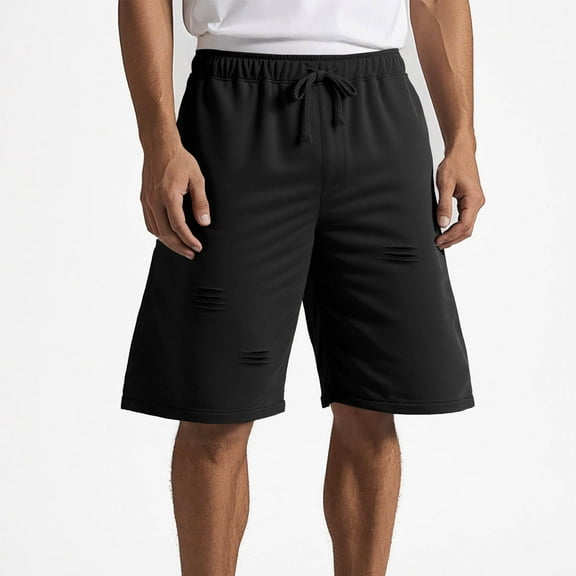 ZZwxWA Mens Casual Shorts Elastic Waist Drawstring Textured Summer Beach Short Stretch Cargo Shorts Casual Drawstring Classic Summer Short with Multi Pockets