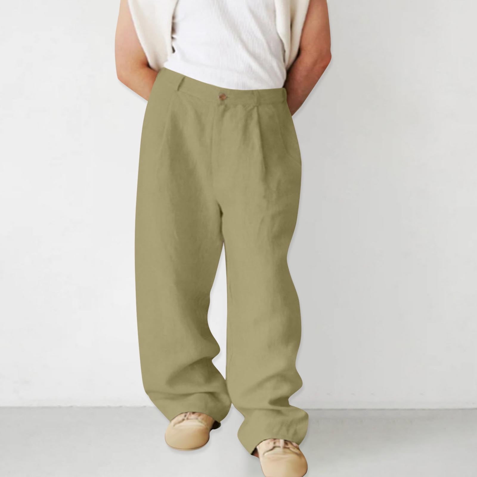 knee length dresses for ladies Men's Mykonos Linen Pants  Pier St Barth